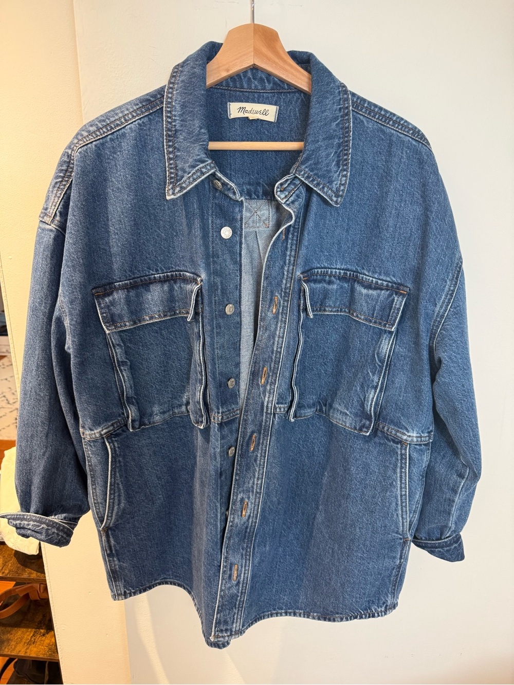 Madewell Oversized Denim Shacket